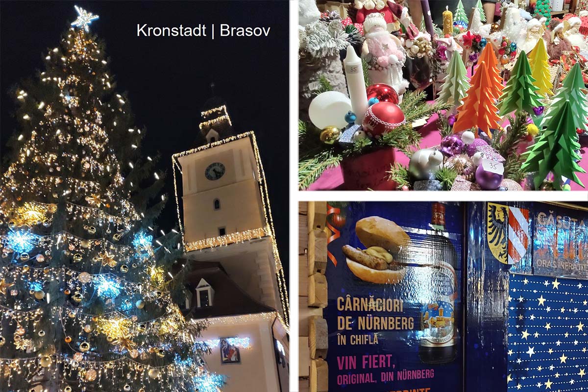 Weihnachtsmarkt in Brasov (Kronstadt) 